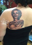 Marilyn Monroe tattoo with tattoos
