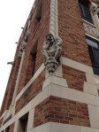 corner gargoyle pondering