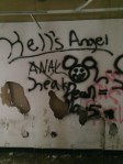 bad grafitti Hell's Angel