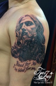 Bernini Jesus tattoo