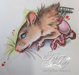 former mouse tattoo design