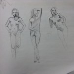 gesture drawings