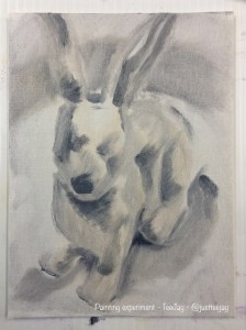 bunny painting