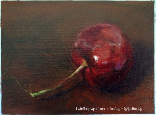 cherry painting
