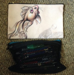 fancy tail mermouse pencil case