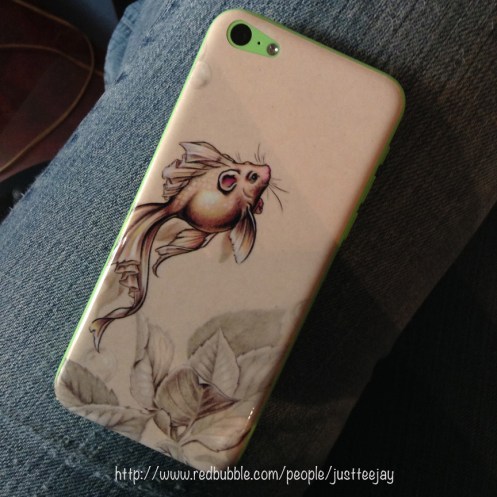 Phone Skin of FancyTail Mermouse