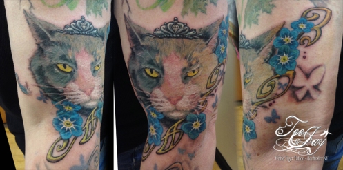 kitty tattoo