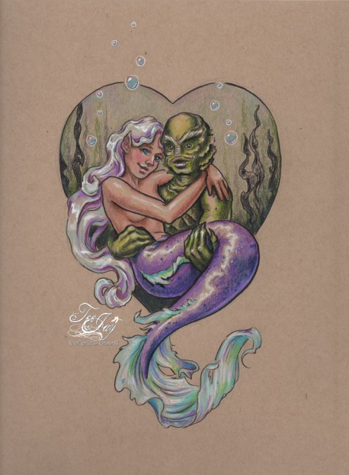 creature from the black lagoon and mrs creature