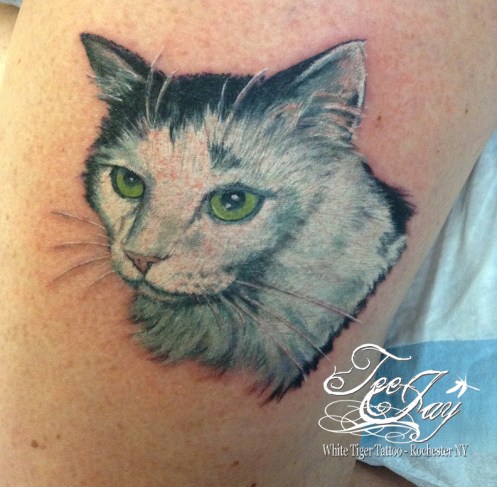 kitty tattoo