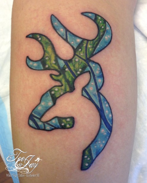 browning logo tattoo