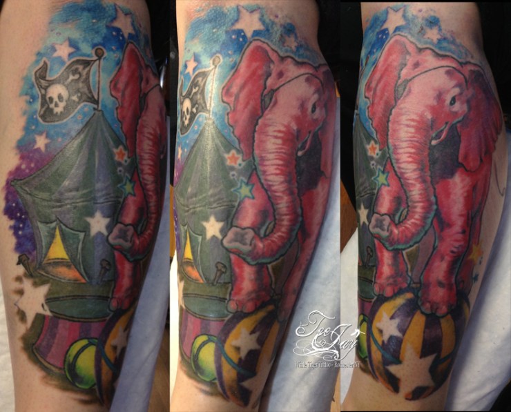 Heta the Elephant tattoo