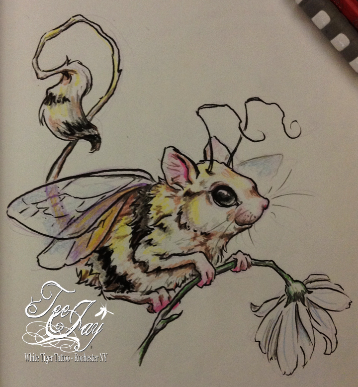bumblemouse drawing
