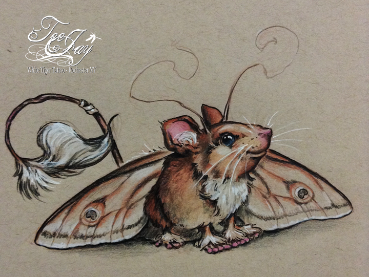 mothmouse drawing