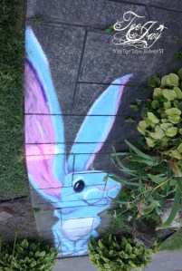 day068sidewalkbunnyinverted