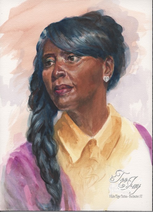 day078watercolormonique