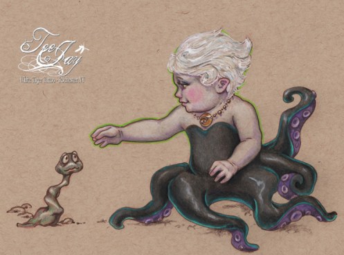 Young Ursula and a poor unfortuante soul