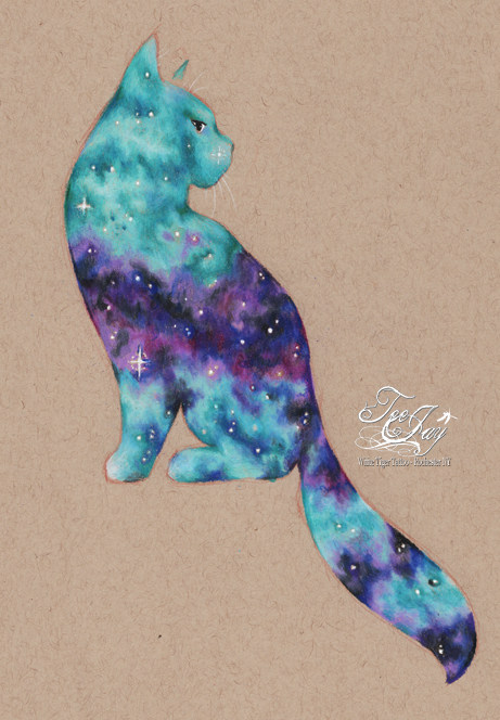 Cosmic Cat drawing