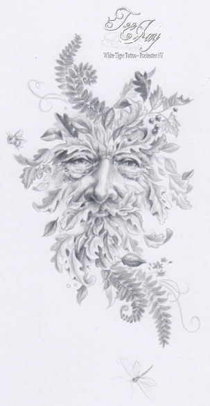 silverpoint greenman drawing