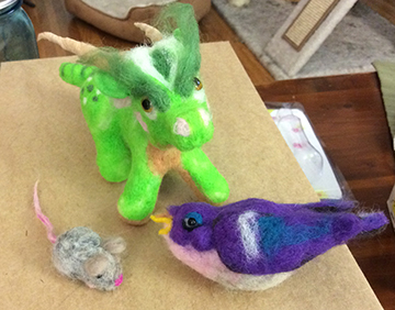 needle felting