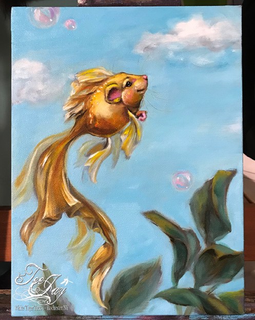 flying fancy tail mermouse