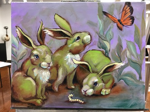 milkweed bunnies