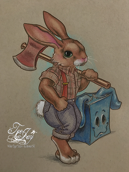 Paul Bunnyan and Babe the Blue Box