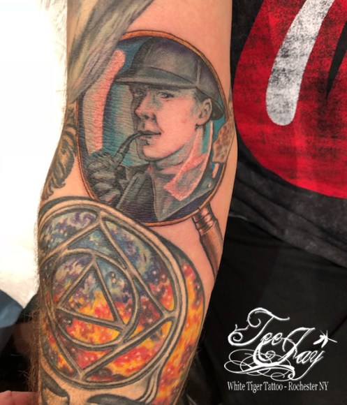Sherlock tattoo