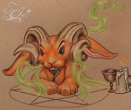 summoning the demon bunny