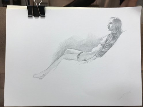 figure drawing silver point
