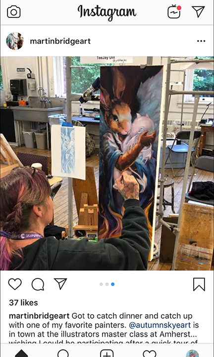 instagram martinbridgeart - martin bridge art